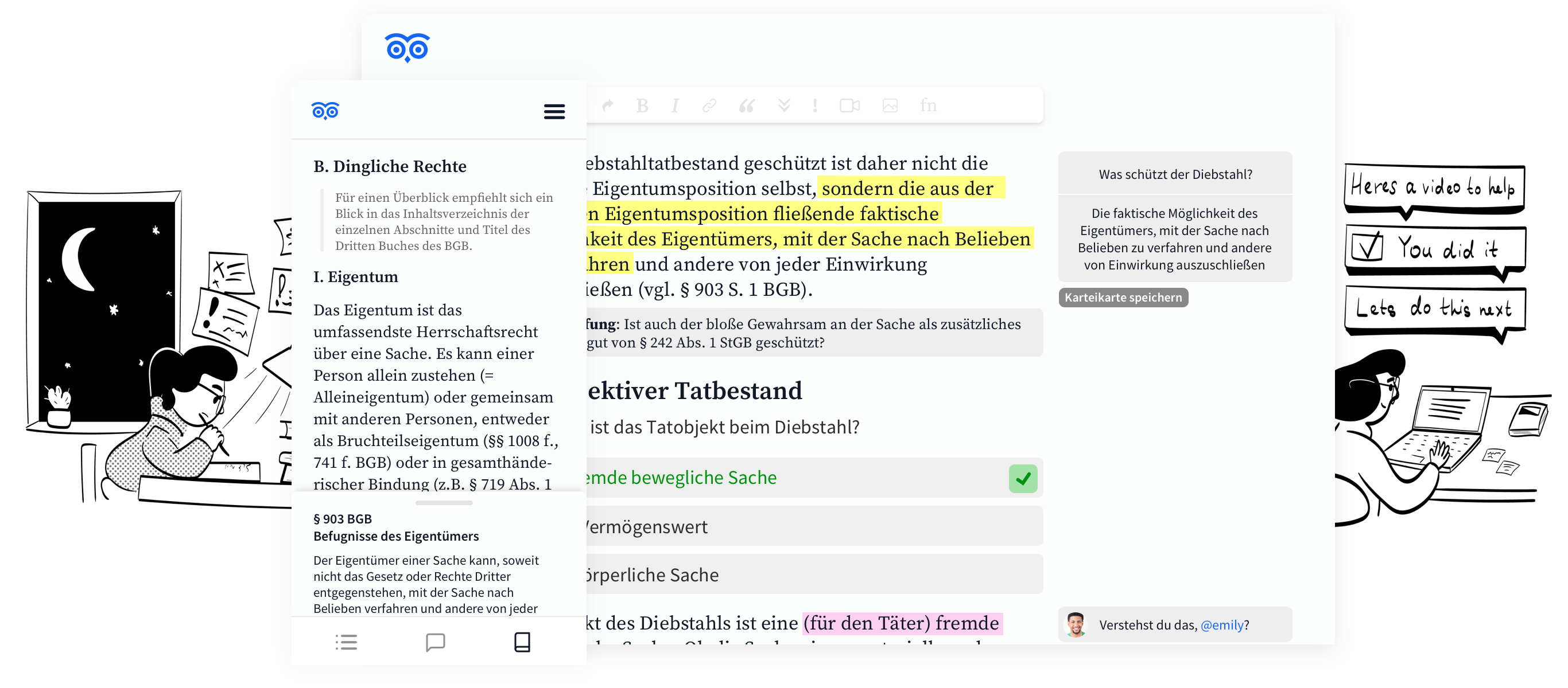 A screenshot of dskrpt on desktop and mobile